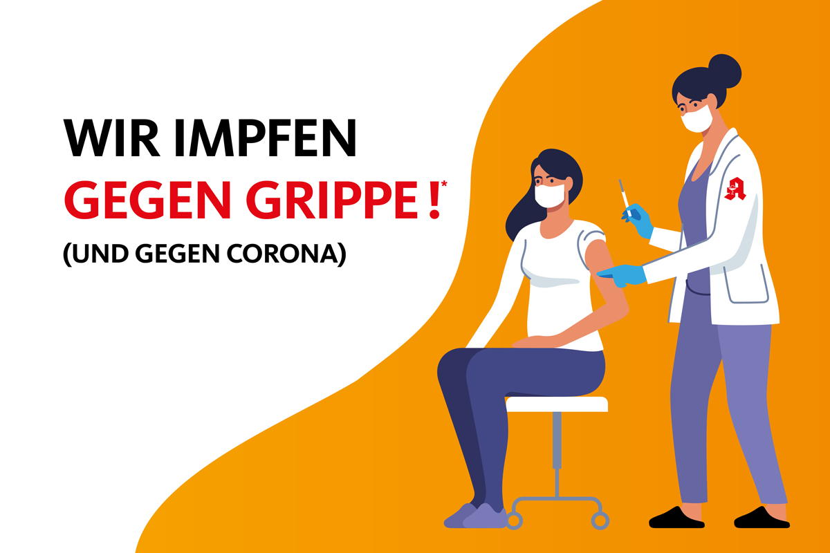 Wir impfen gegen Grippe!