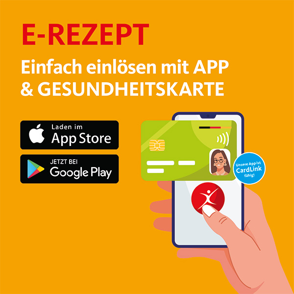 E-Rezept - Einfach einlösen mit App & Gesundheitskarte