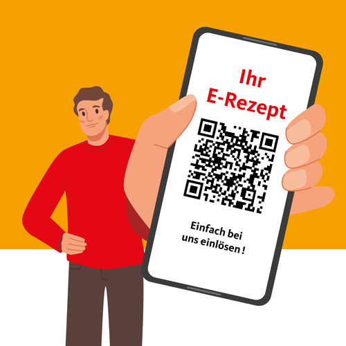 Wir sind  bereit für Ihr E-Rezept ! 