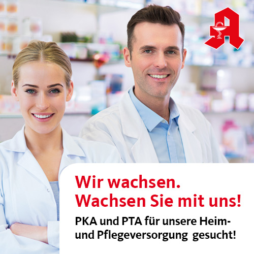 PKA und PTA für unsere Heim- und Pflegeversorgung gesucht!